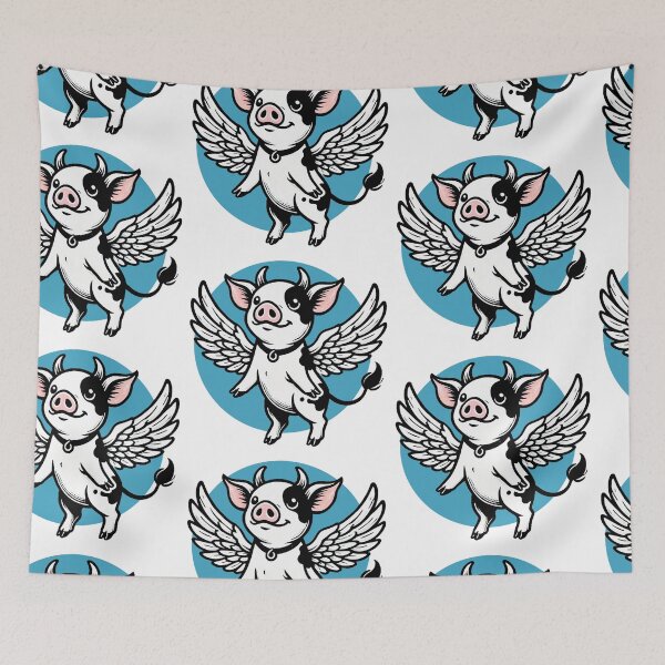 Item preview, flying piggy heifer designed and sold by DGVO.
