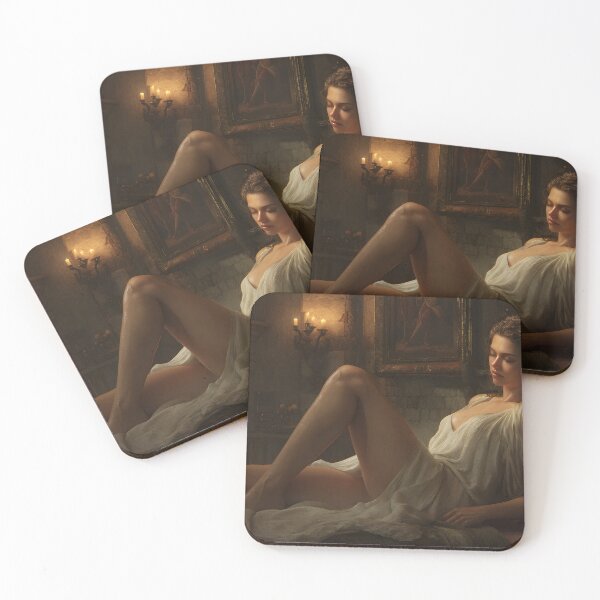 Item preview, Serene Reverie by the Fireside designed and sold by oanaunciuleanu.