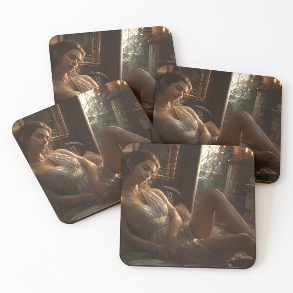 Item preview, Serene Reverie by the Fireside designed and sold by oanaunciuleanu.