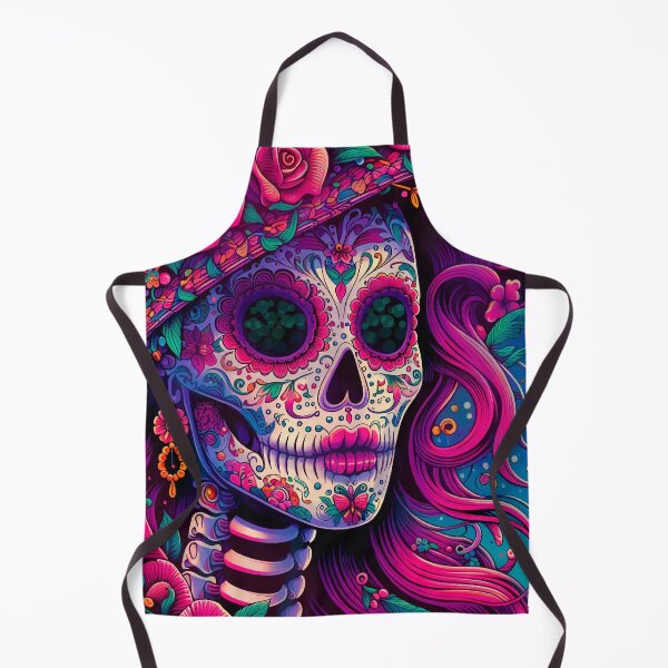 Item preview, Catrina Illustration - Day of the Dead Halloween designed and sold by Ojo de Lilith.