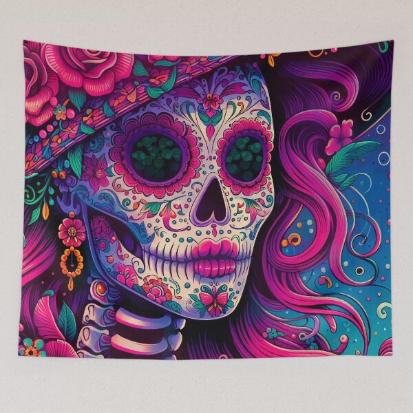 Item preview, Catrina Illustration -  Day of the Dead Halloween designed and sold by  Ojo de Lilith.