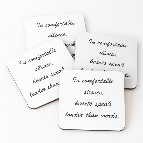 Item preview, In Quiet, Our Hearts Speak. designed and sold by Whispers of Life.