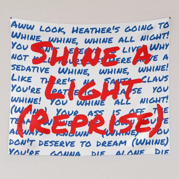 Item preview, Heathers Lyrics designed and sold by broadwaygirl142.