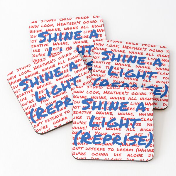 Item preview, Heathers Lyrics designed and sold by broadwaygirl142.
