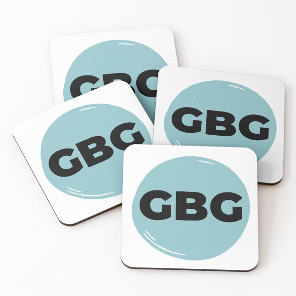 Item preview, GBG – Stilren design med rund bakgrund designed and sold by GBGMotiv.