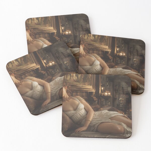 Item preview, Serene Reverie by the Fireside designed and sold by oanaunciuleanu.