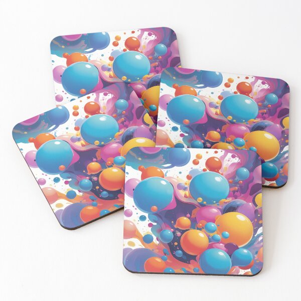 Item preview, Color bubble explosion designed and sold by mywallo.