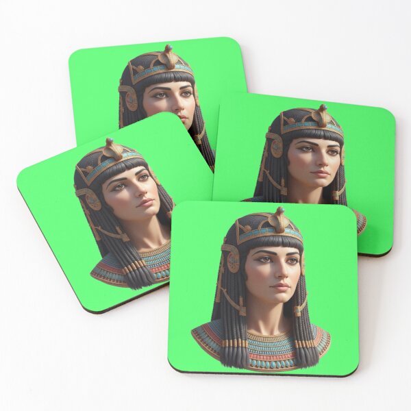 Item preview, Cleopatra Queen of the Nile | Golden Egyptian Beauty Art designed and sold by Queen Cleopatra.