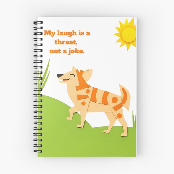 Item preview, My laugh is a threat, not a joke designed and sold by Animals-Tees.