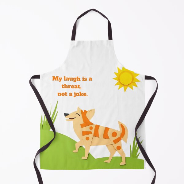 Item preview, My laugh is a threat, not a joke designed and sold by Animals-Tees.