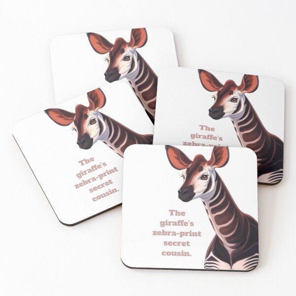 Item preview, The giraffe’s zebra-print secret cousin designed and sold by Animals-Tees.