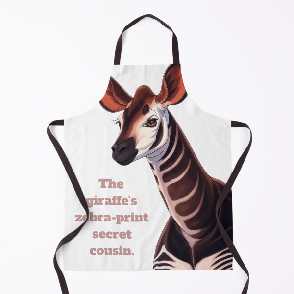 Item preview, The giraffe’s zebra-print secret cousin designed and sold by Animals-Tees.
