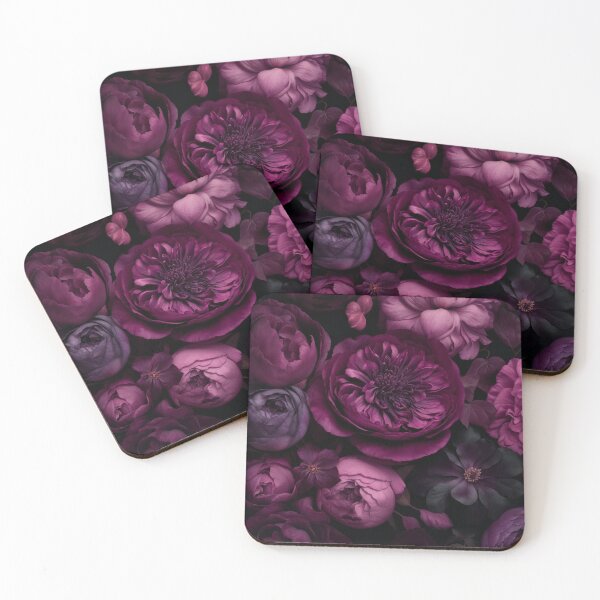 Item preview, Victorian Grandeur Large Flowers Pretty In Pink designed and sold by artsandsoul.