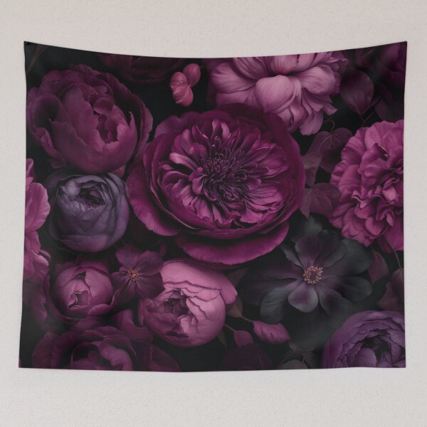 Item preview, Victorian Grandeur Large Flowers Pretty In Pink designed and sold by artsandsoul.