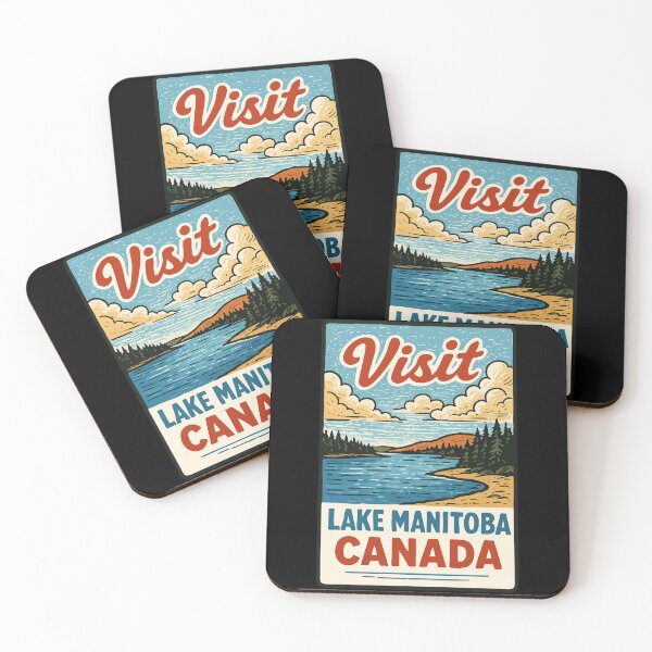 Item preview, Visit Lake Manitoba Canada designed and sold by TomFrontierArt.