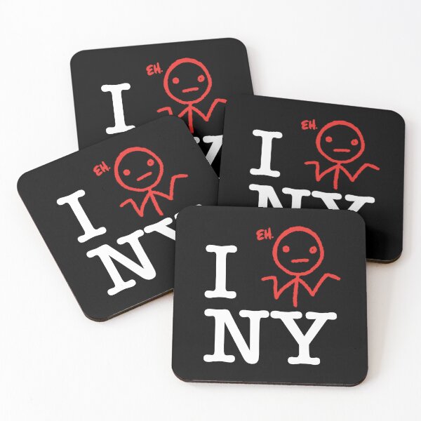 Item preview, I EH NY (dark background) designed and sold by Meant for Very Few.