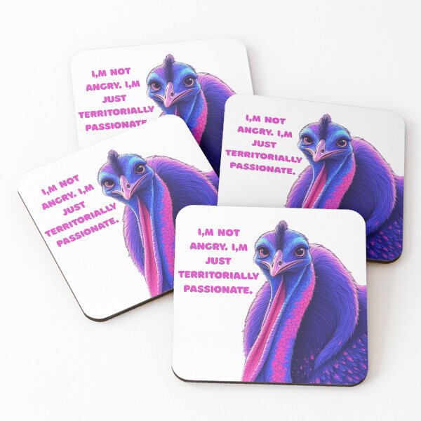 Item preview, I’m not angry. I’m just territorially passionate designed and sold by Animals-Tees.