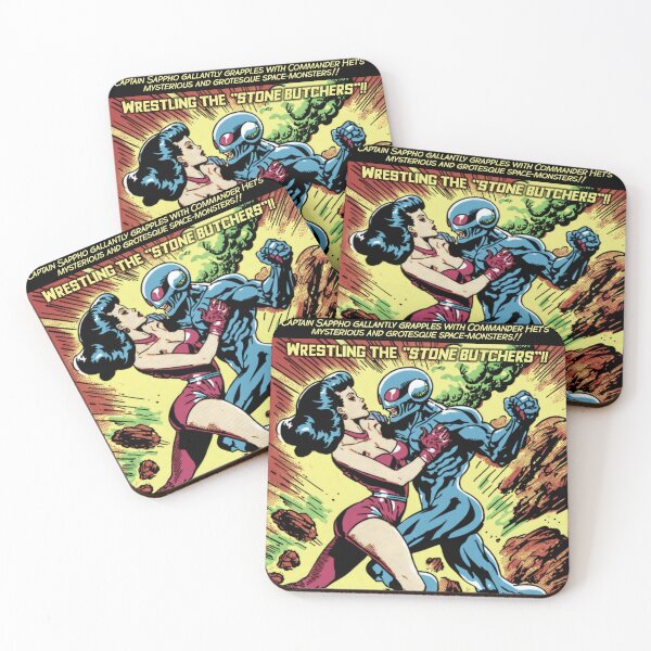 Item preview, The Adventures of Captain Sappho | Stone Butchers designed and sold by NickWhittleArt.