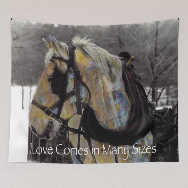 Item preview, Love Comes in Many Sizes designed and sold by Wayne King.