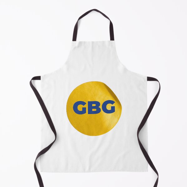 Item preview, GBG – Stilren design med rund gul bakgrund designed and sold by GBGMotiv.