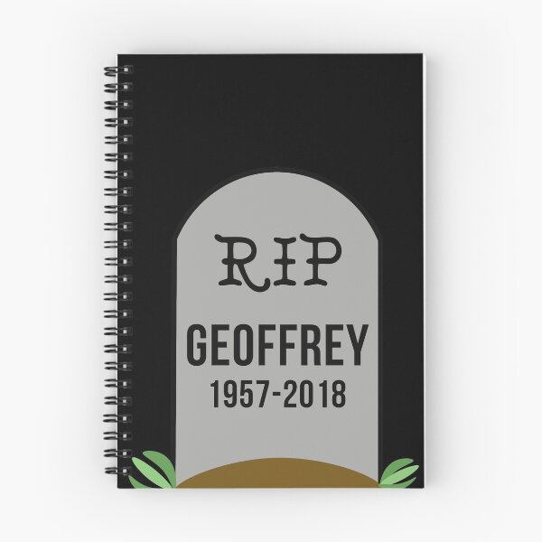 Item preview, RIP Geoffrey designed and sold by ccheshiredesign.