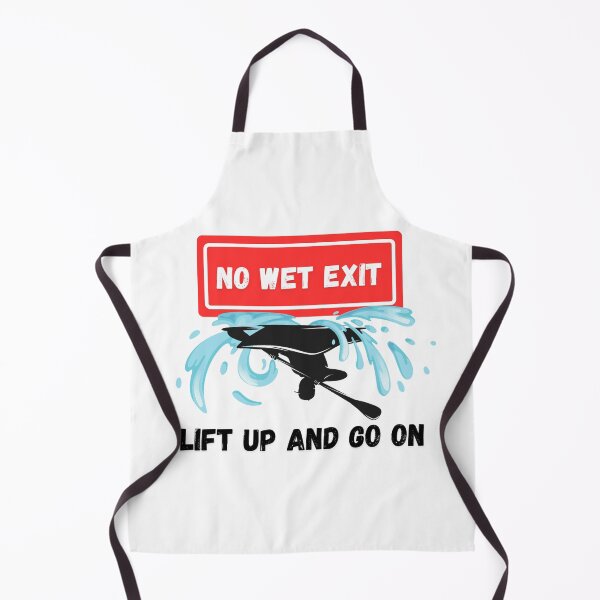 Item preview, No Wet Exit Kayaking T-Shirt designed and sold by abrmankristian.