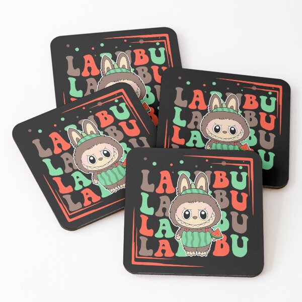 Item preview, Labubu Watermelon Summer Groovy Design designed and sold by lojadpop.