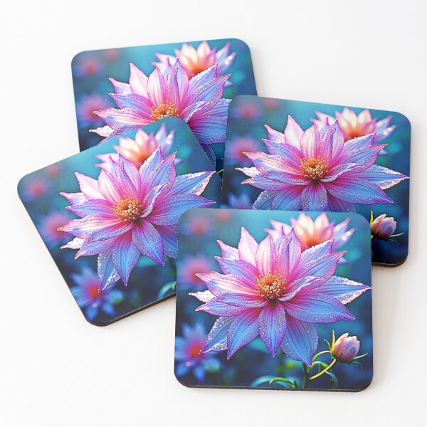 Item preview, Vibrant Ethereal Bloom Artwork designed and sold by Health And Fitness Posts e-Store.