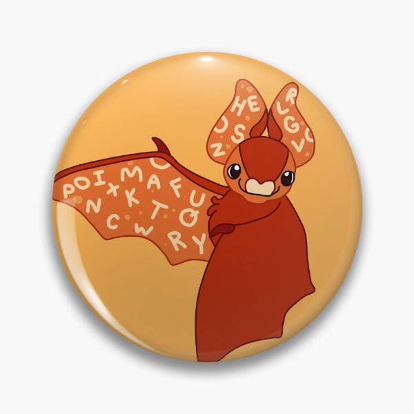 Item preview, Yummy Alphabet Soup Letters Bat designed and sold by ChiropteraCreations.
