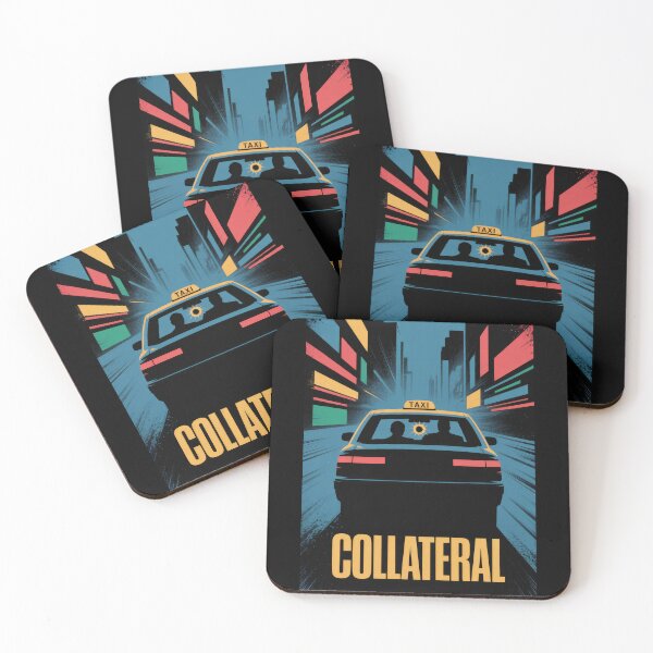Item preview, Collateral Film Minimalist Fan Art Poster designed and sold by Enea Kelo.