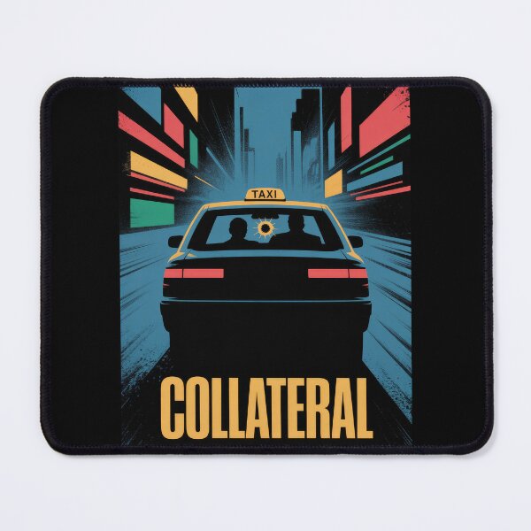 Item preview, Collateral Film Minimalist Fan Art Poster designed and sold by Enea Kelo.