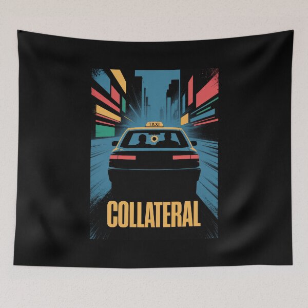 Item preview, Collateral Film Minimalist Fan Art Poster designed and sold by Enea Kelo.
