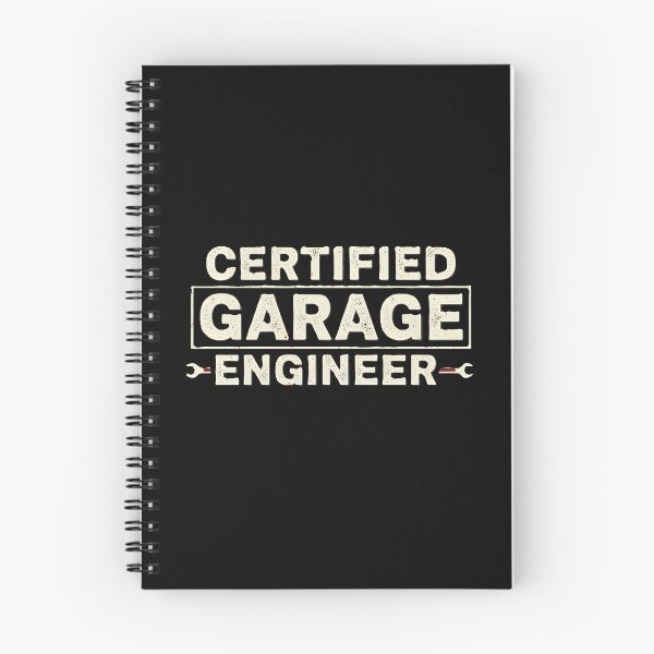 Item preview, Certified Garage Engineer - Minimalist & Bold Emblem designed and sold by DMNindustries.