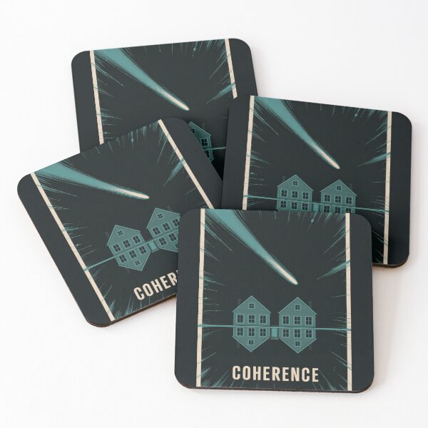 Item preview, Coherence Film Minimalist Fan Art Poster designed and sold by Enea Kelo.