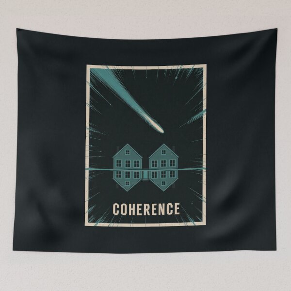 Item preview, Coherence Film Minimalist Fan Art Poster designed and sold by Enea Kelo.