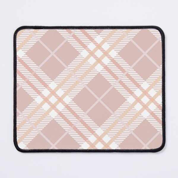 Item preview, Pastel Brown Plaid – Soft Argyle Inspired Pattern designed and sold by EmeraldeaArt.
