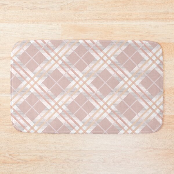 Item preview, Pastel Brown Plaid – Soft Argyle Inspired Pattern designed and sold by EmeraldeaArt.