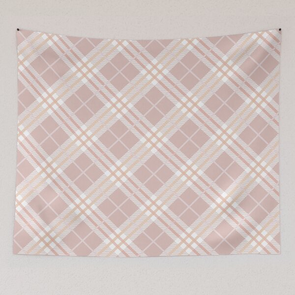 Item preview, Pastel Brown Plaid – Soft Argyle Inspired Pattern designed and sold by EmeraldeaArt.