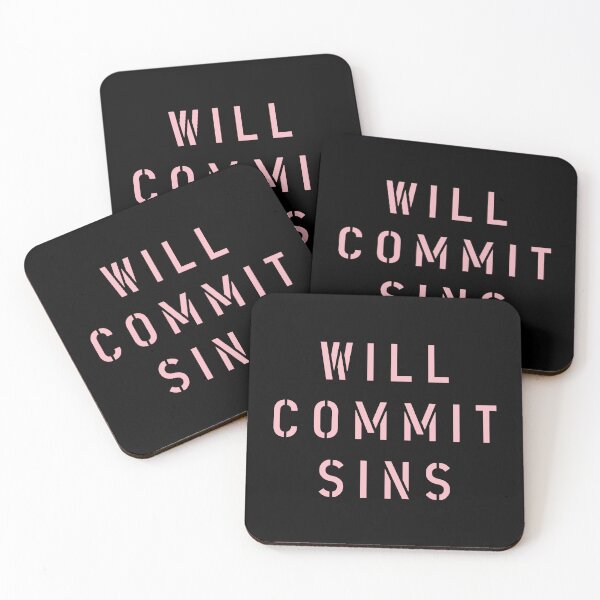 Item preview, Will Commit Sins designed and sold by The Common Tee.