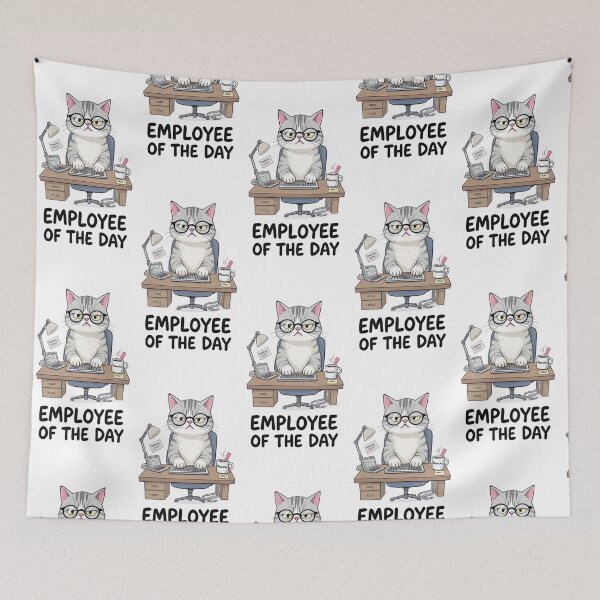 Item preview, Employee of the day designed and sold by mo-carnival.