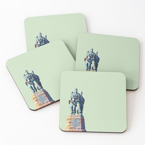 Item preview, Royal Marines Commando Memorial sticker designed and sold by Furmoj.