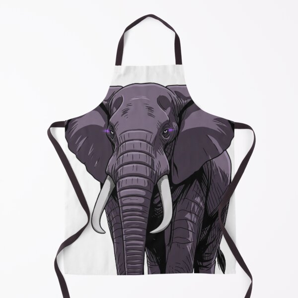 Artikelvorschau, Elefant. Monochromatisch entworfen und verkauft von Animals-Tees.