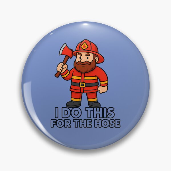 Item preview, Funny Firefighter Cartoon designed and sold by ArtComixHaven.