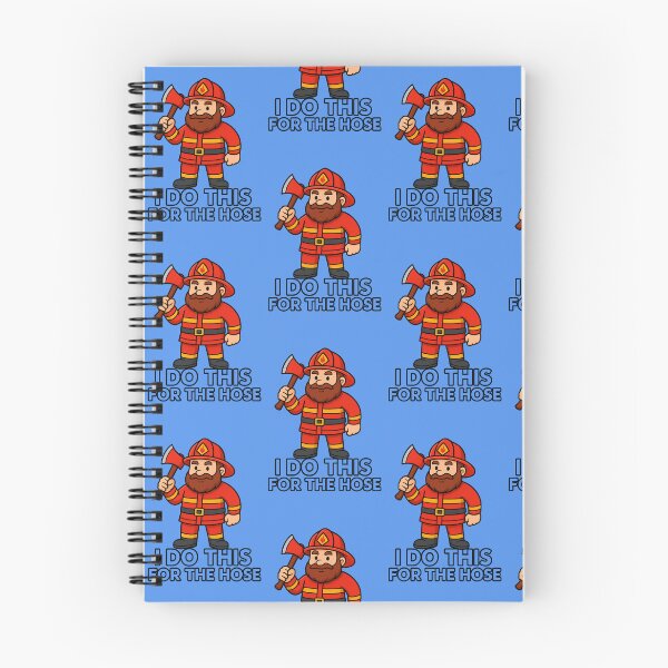 Item preview, Funny Firefighter Cartoon designed and sold by ArtComixHaven.
