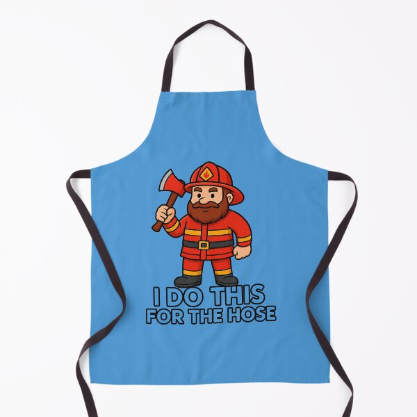 Item preview, Funny Firefighter Cartoon designed and sold by ArtComixHaven.