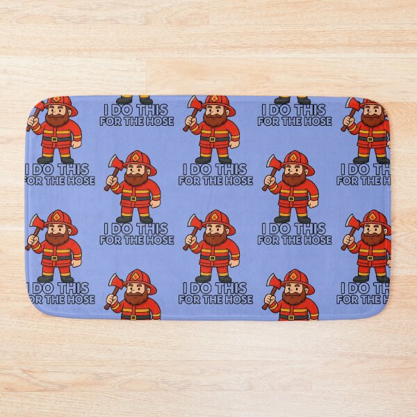 Item preview, Funny Firefighter Cartoon designed and sold by ArtComixHaven.