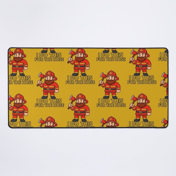 Item preview, Funny Firefighter Cartoon designed and sold by ArtComixHaven.