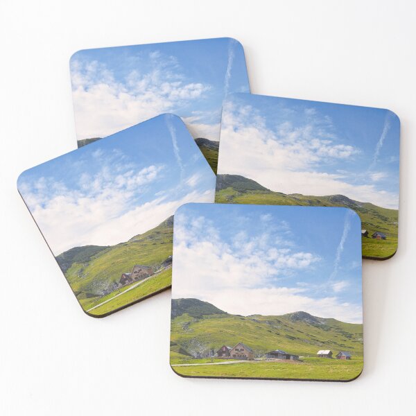 Item preview, Schneealpen Austria – Summer Alpine Landscape with Mountain Huts designed and sold by RastislavS.