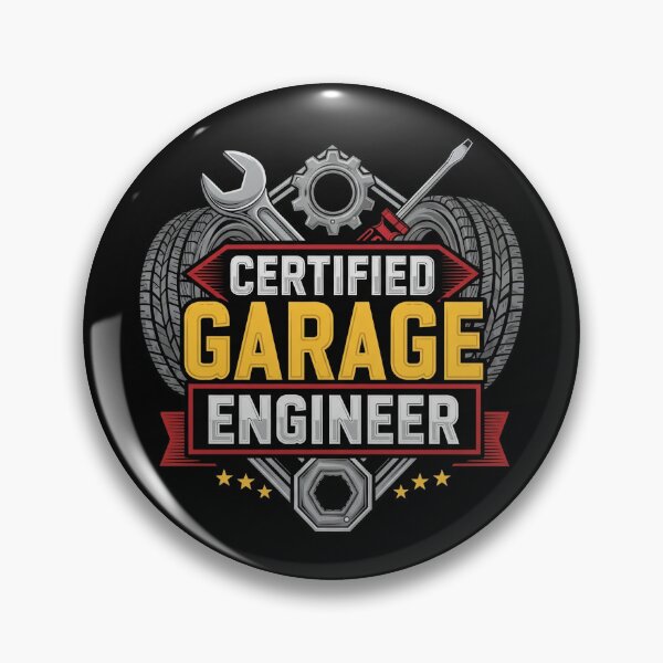 Item preview, Certified Garage Engineer - The Ultimate Automotive Pro designed and sold by DMNindustries.