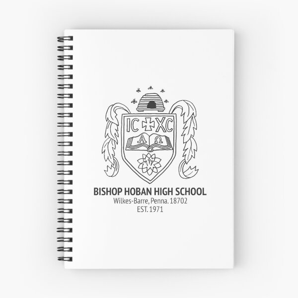 Item preview, 1970s Bishop Hoban High School Logo Recreation (BLACK) designed and sold by Meant for Very Few.